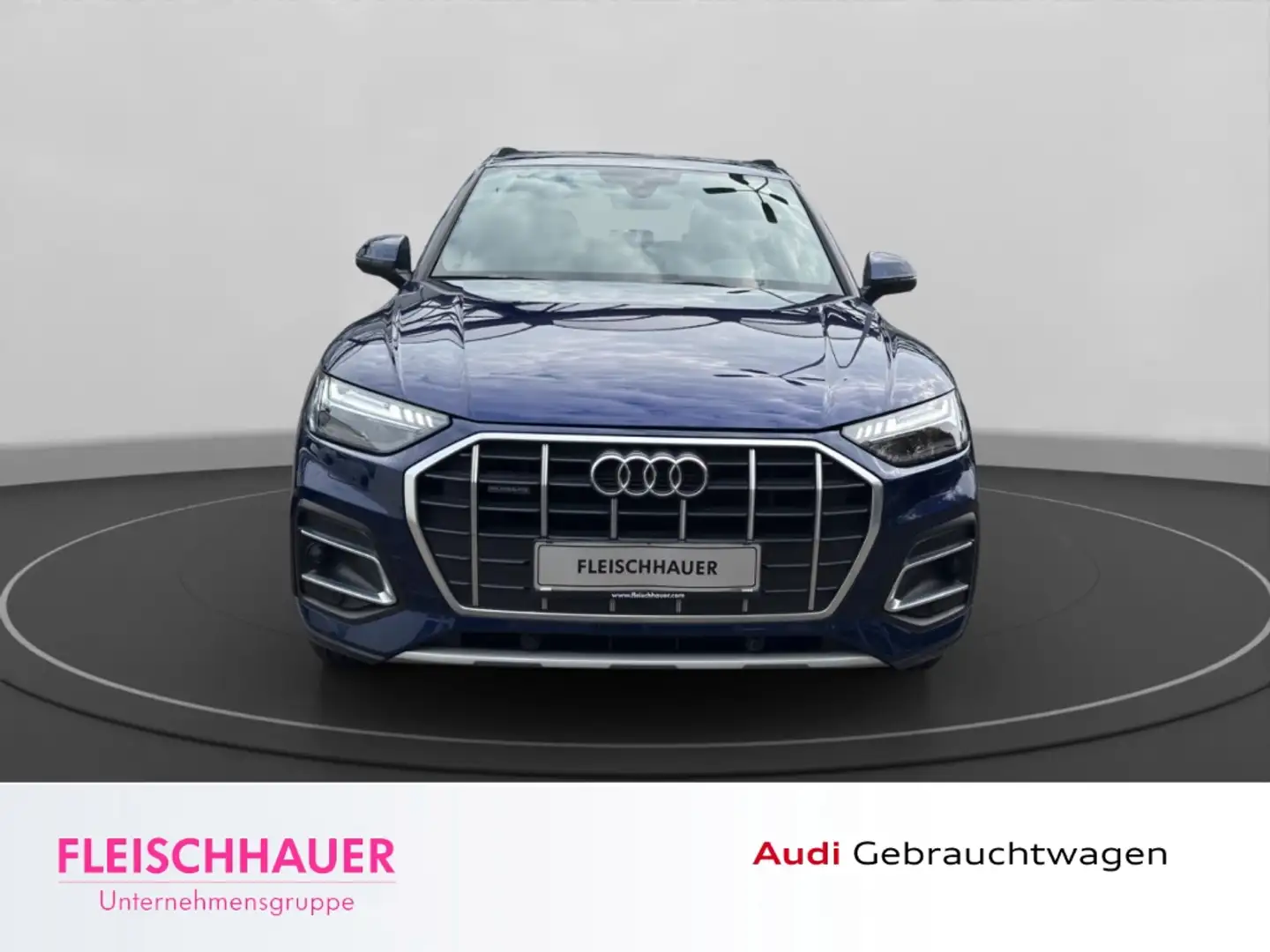 Audi Q5 50 TFSIe Quattro advanced . AHK-klappbar El. Pano Blau - 2