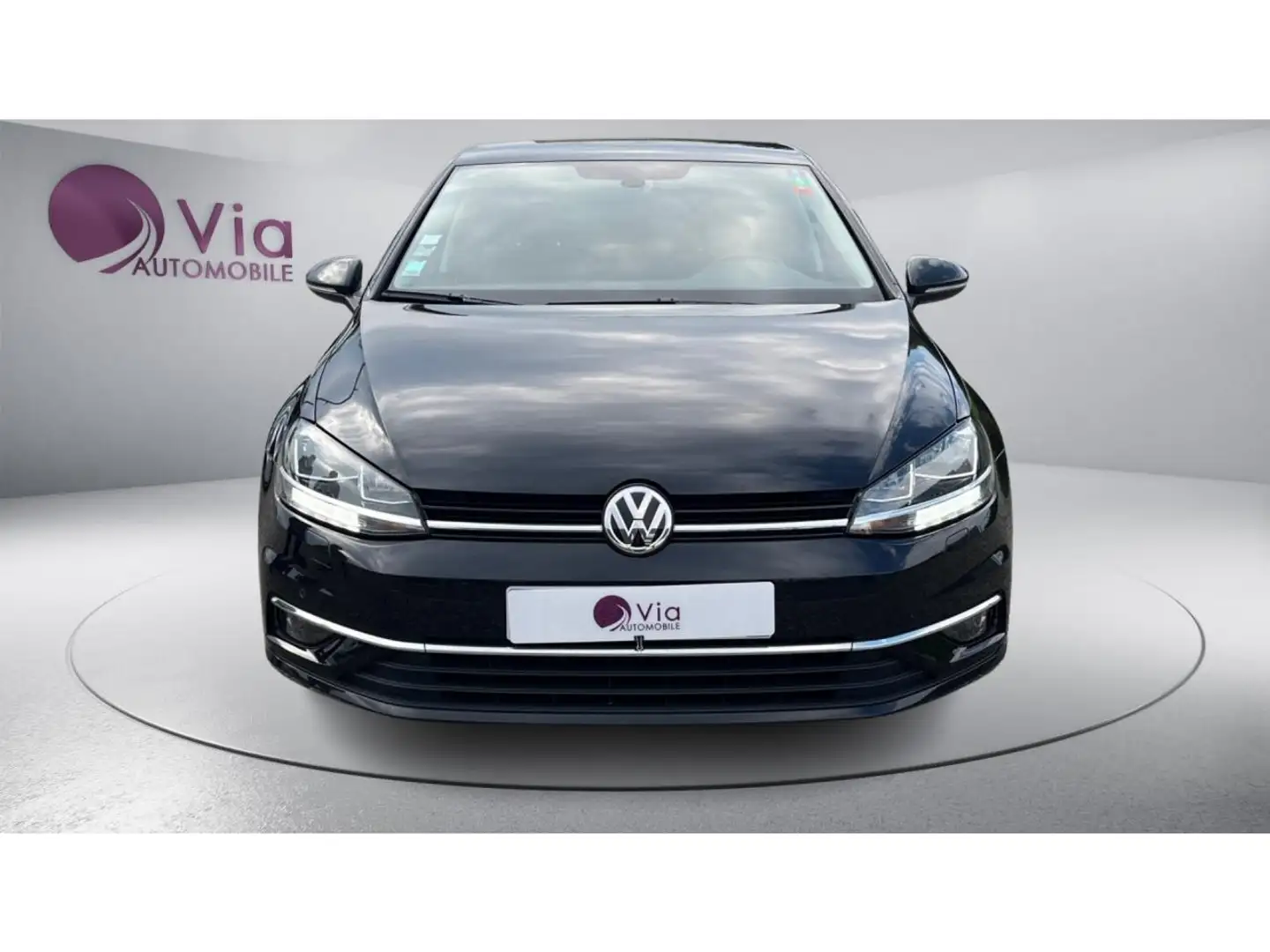 Volkswagen Golf 1.6 TDI 115 Confortline Business - CARPLAY / RADAR AV+AR / NAV Schwarz - 2