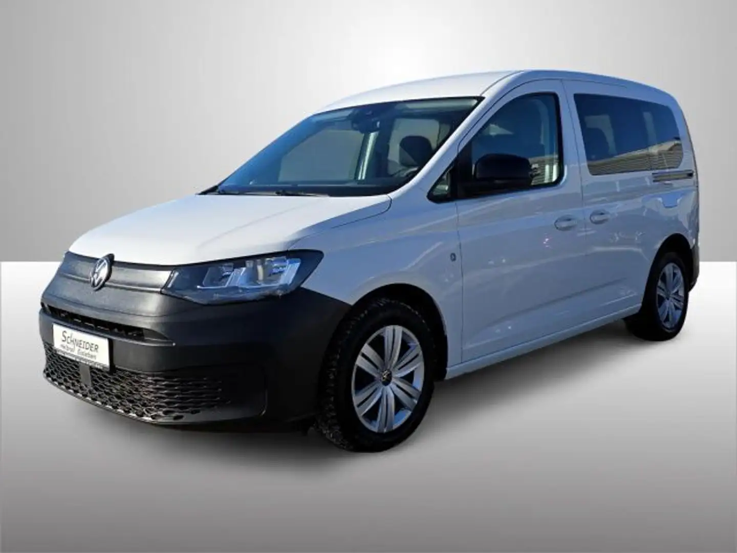 Volkswagen Caddy 2.0 TDI SHZ+PDC+BT+TEMPOMAT Bluetooth Klima Weiß - 2