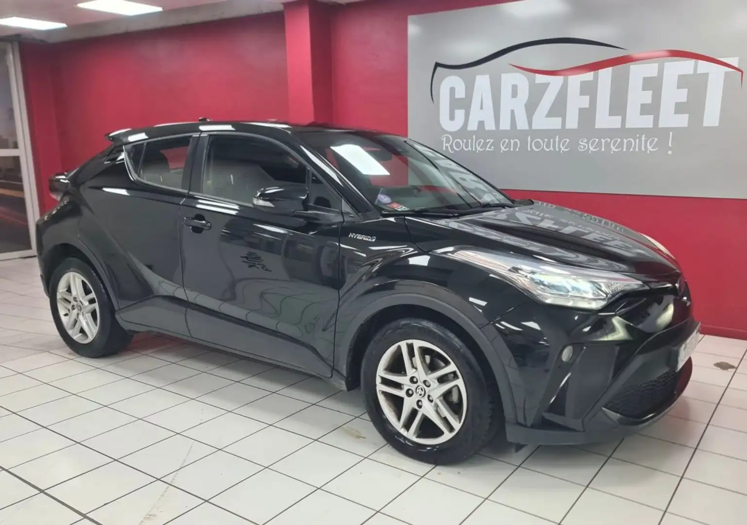 Toyota C-HR SUV HYBRIDE DYNAMIC BUSINESS 122cv/1 ERE MAIN/TVA RECUP Noir - 1