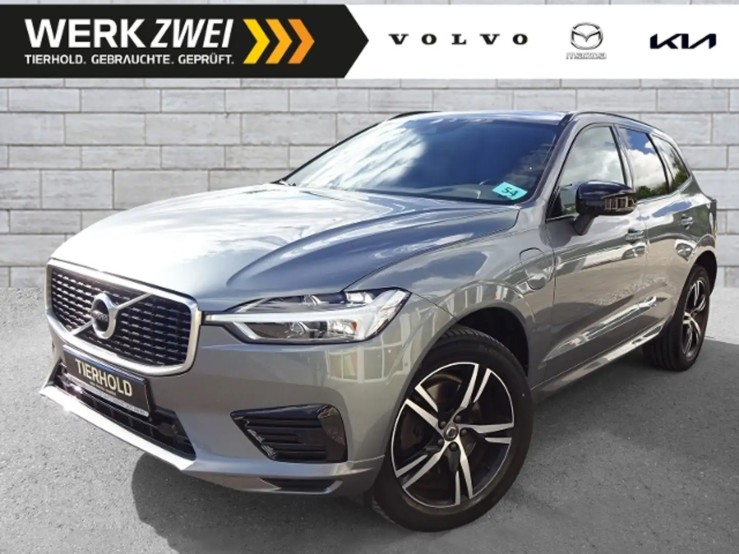 Volvo XC60 T8 R Design Plug-In AHK AWD Pano Navi Grau - 1