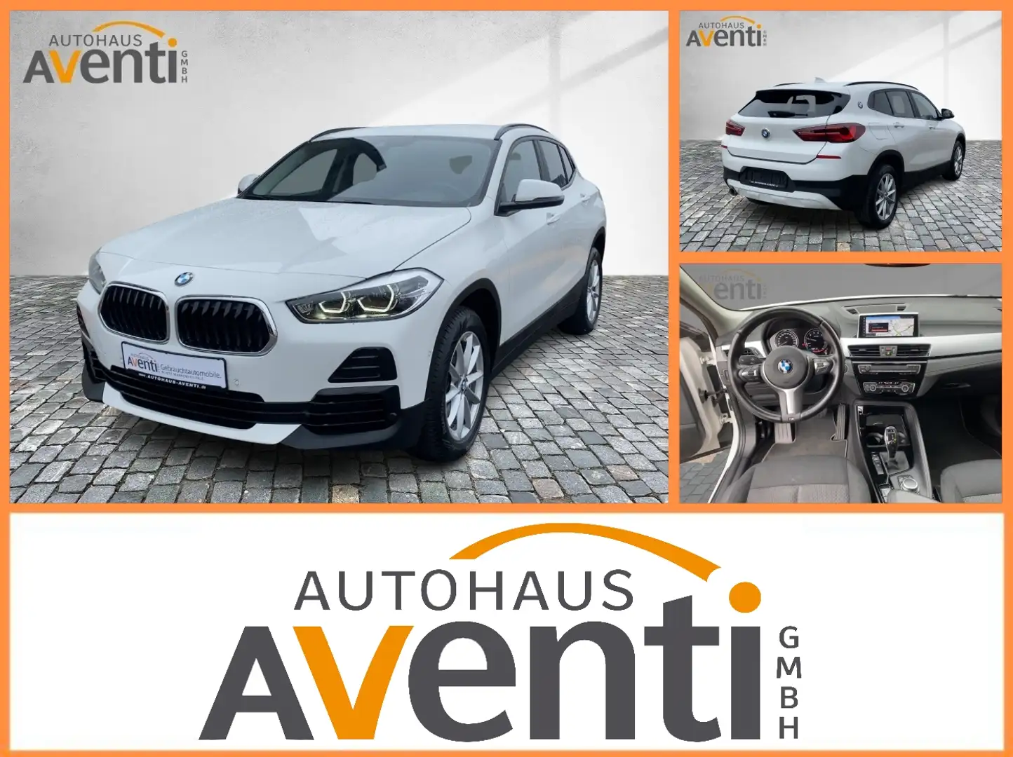 BMW X2 Advantage Kamera*Navi*el.Heck*LED*Park Assist Blanc - 1