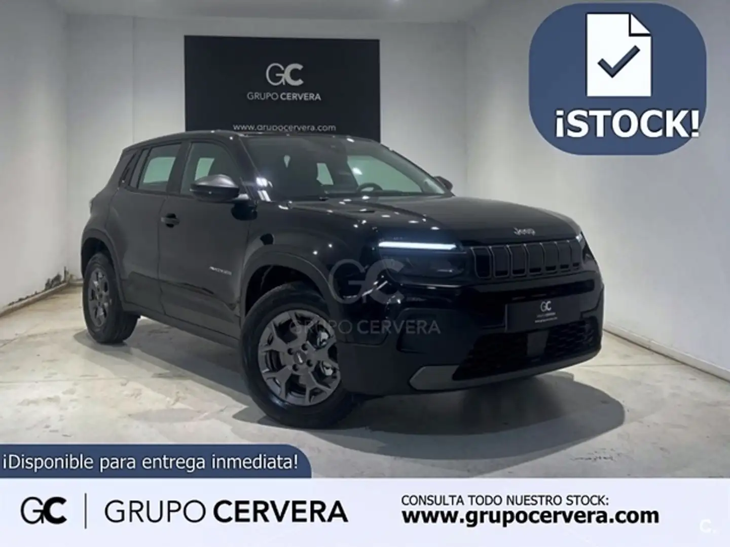 Jeep Avenger 1.2 Longitude 100 Schwarz - 1