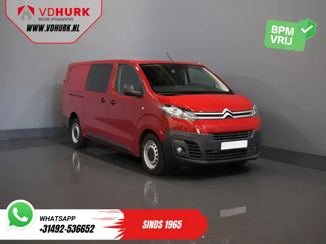 Citroen Jumpy 2.0 HDI 120 pk L3 DC Dubbel Cabine BPM VRIJ! 2x Sc