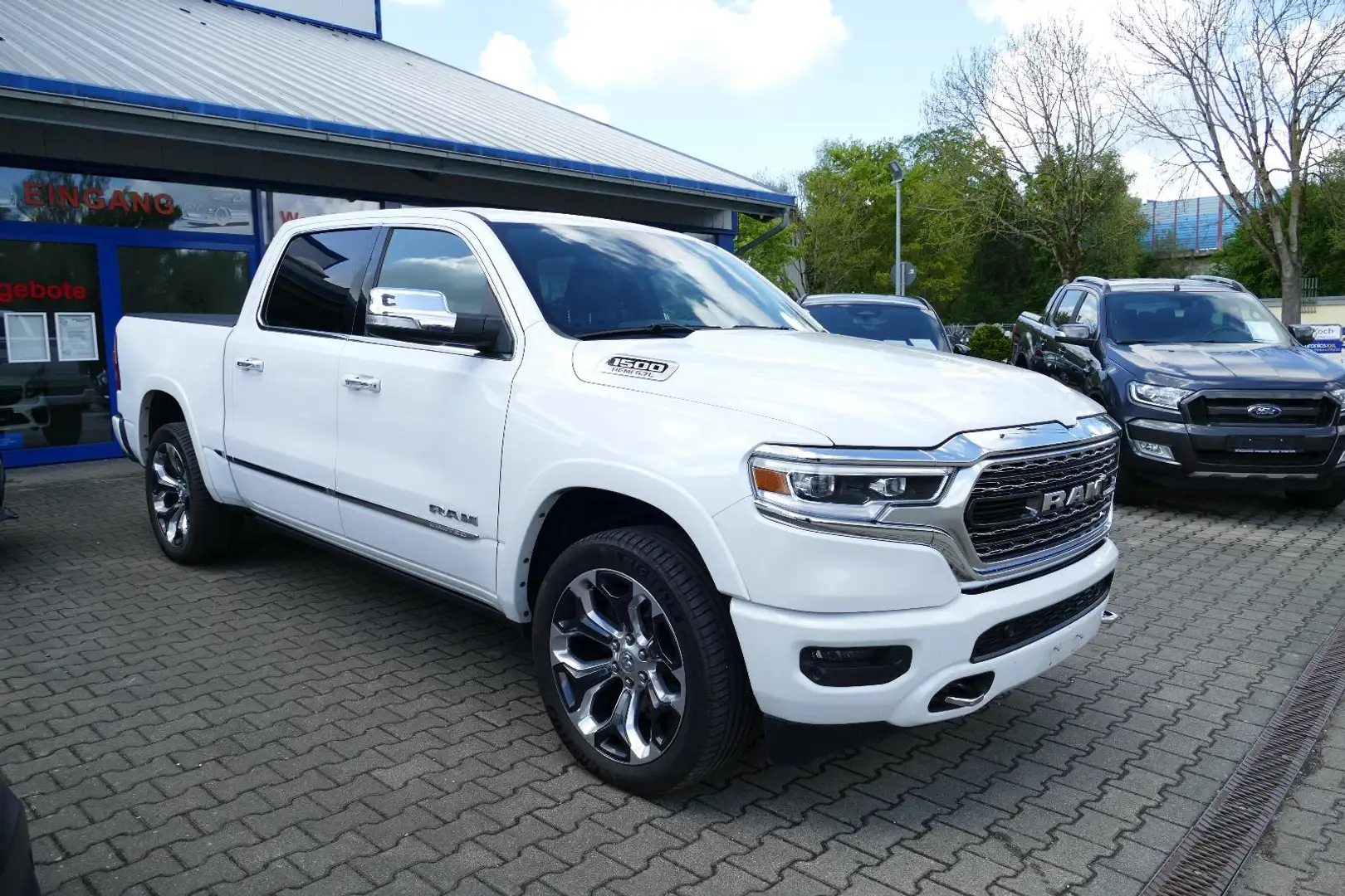 Dodge RAM 1500  Limited*Mini-Sattel*LUFT*PANO*360* Weiß - 1