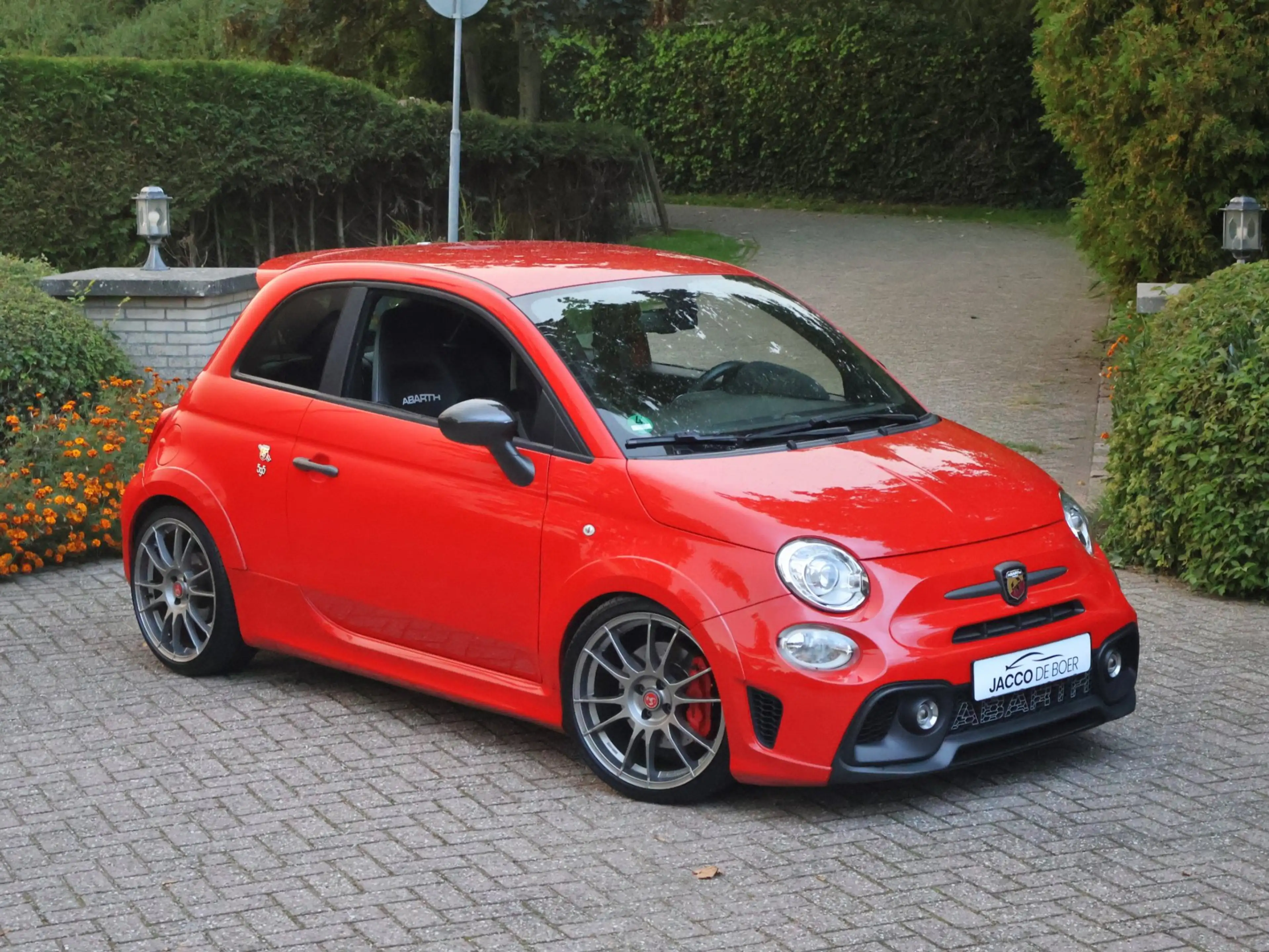 Fiat 500 Abarth 1.4 T-Jet Competizione 180pk Sabelt-Carbon-BiPosto