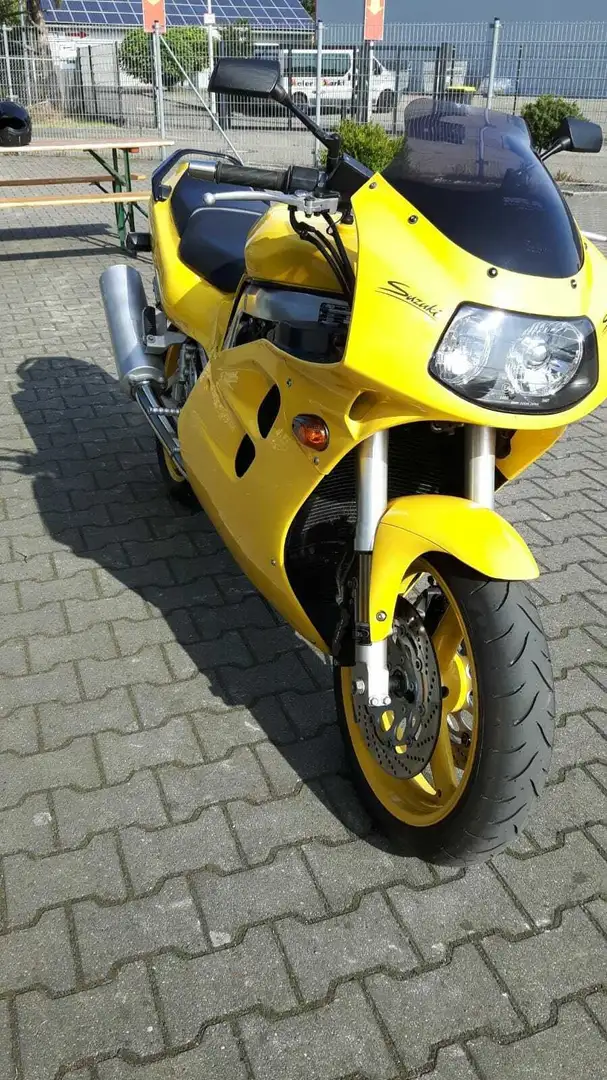 Suzuki GSX-R 1100 W Sárga - 1