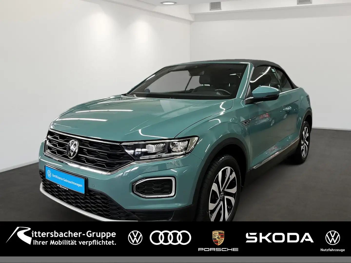 Volkswagen T-Roc Style Active 1,5 TSI Navi LED St Groen - 1