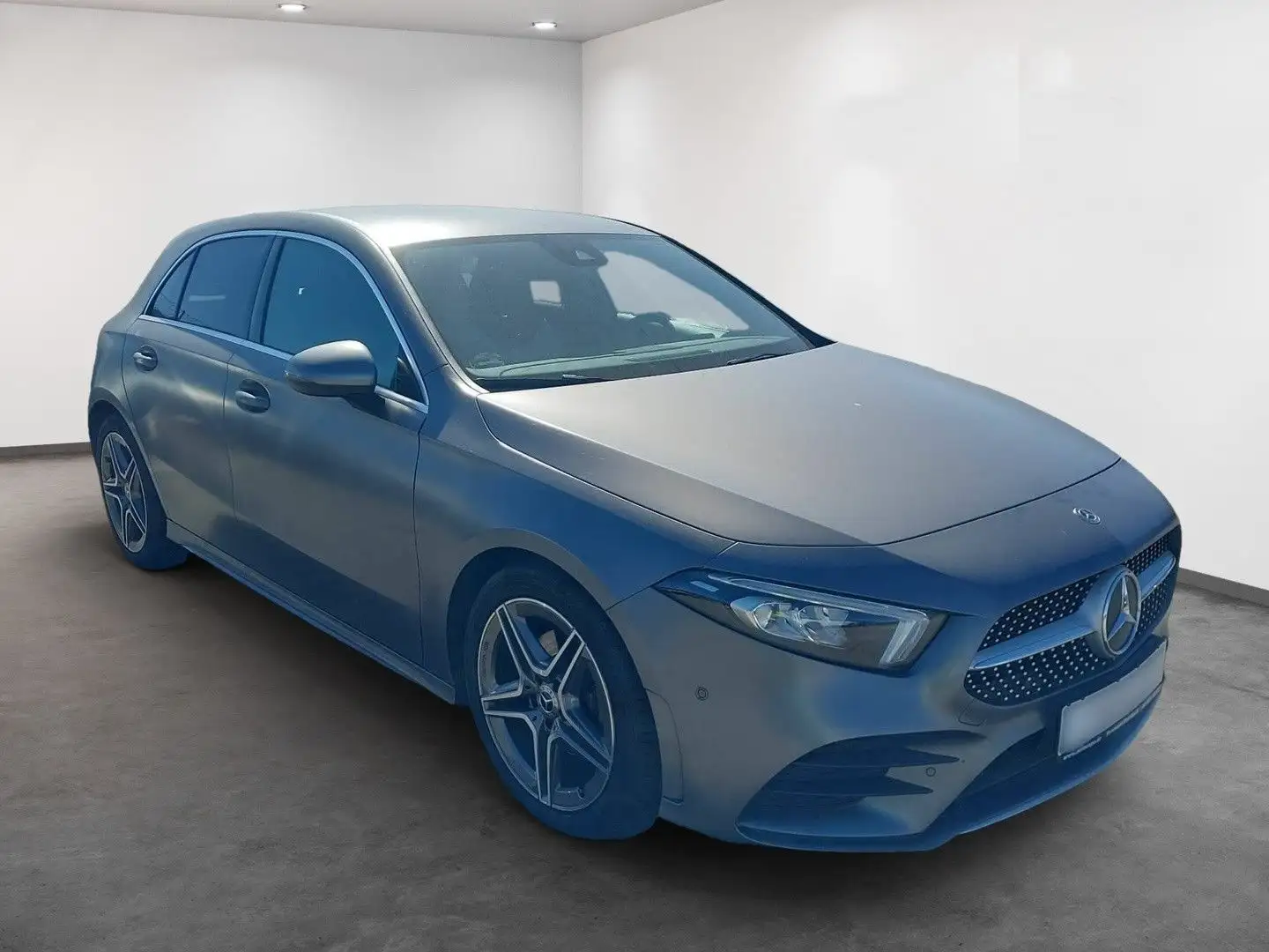 Mercedes-Benz A 200 *DCT*AMG-LINE*MAGNO*PARK-PAKET*LEDER*1.HAND Grau - 2