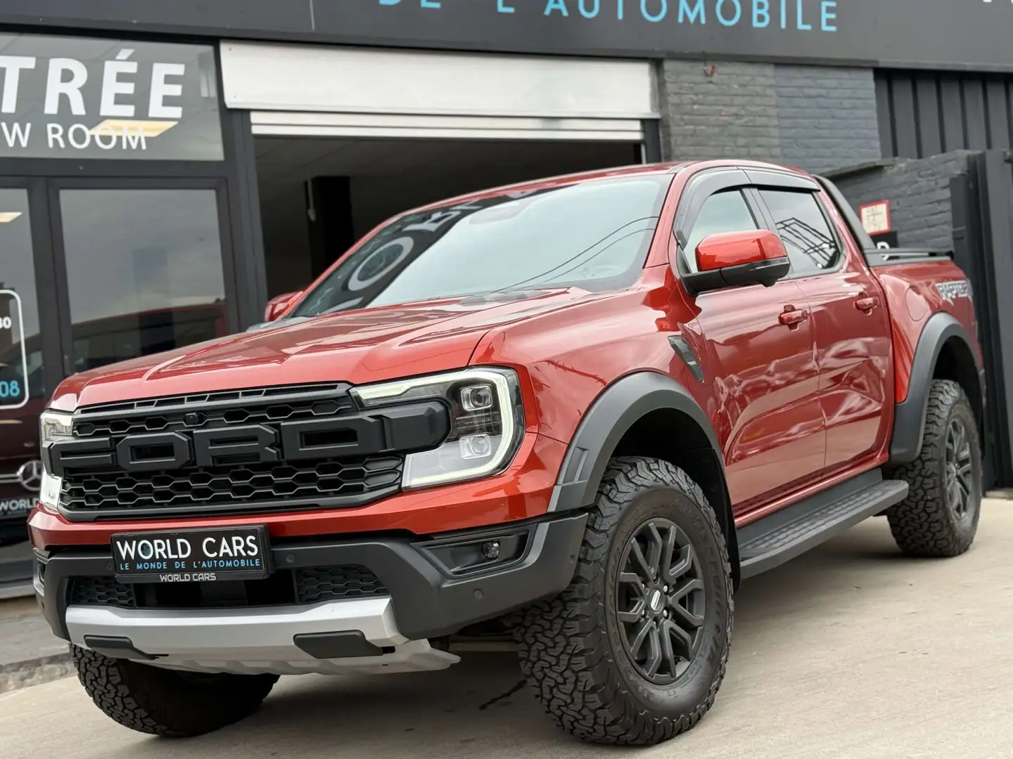 Ford Ranger Raptor 3.0 V6 LPG TVAC*BTWIN CAM360 DISTRO FULL OPTI. Brun - 1