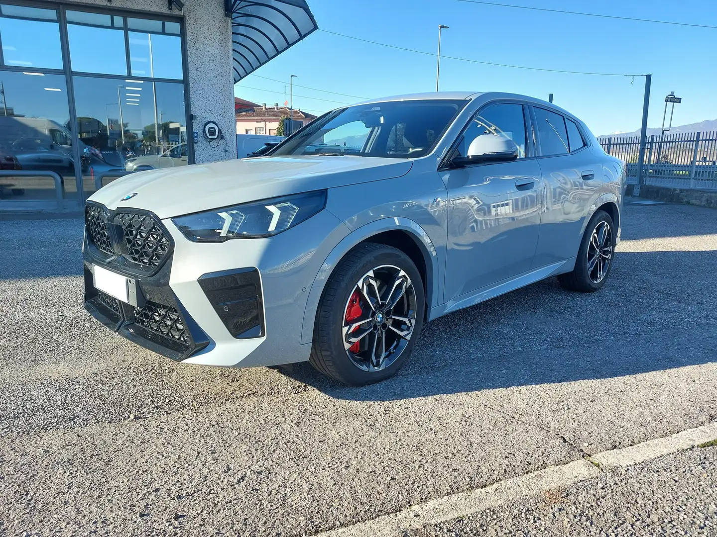 BMW X2 X2 xdrive 20d 48V MSport PRO auto PREZZO REALE!! Gris - 2