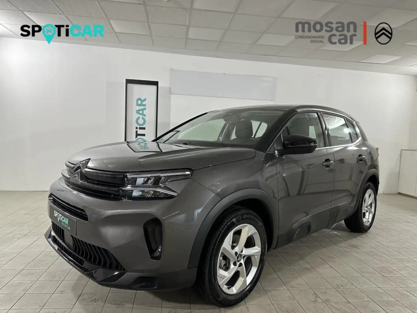 Citroen C5 Aircross 1.5 BLUEHDI 130 EAT8 PLUS GPS LL17 RADAR AV AR+CAM Gris - 1