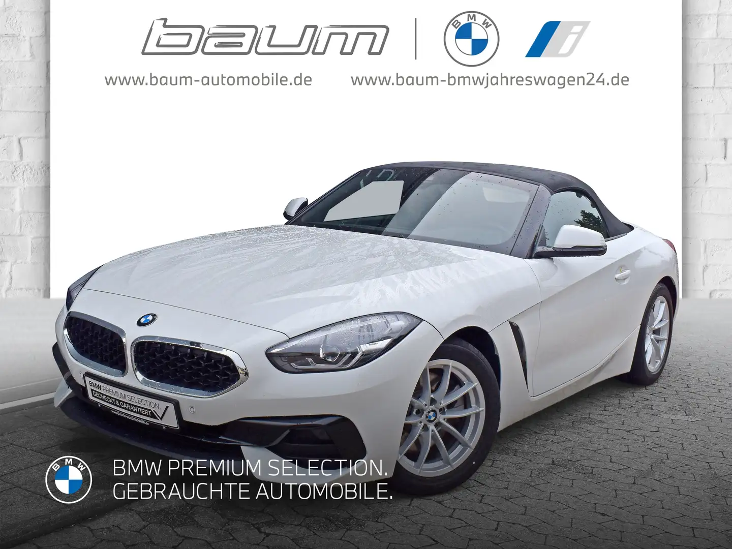 BMW Z4 sDrive20i Advantage HiFi DAB Tempomat Shz Blanc - 1