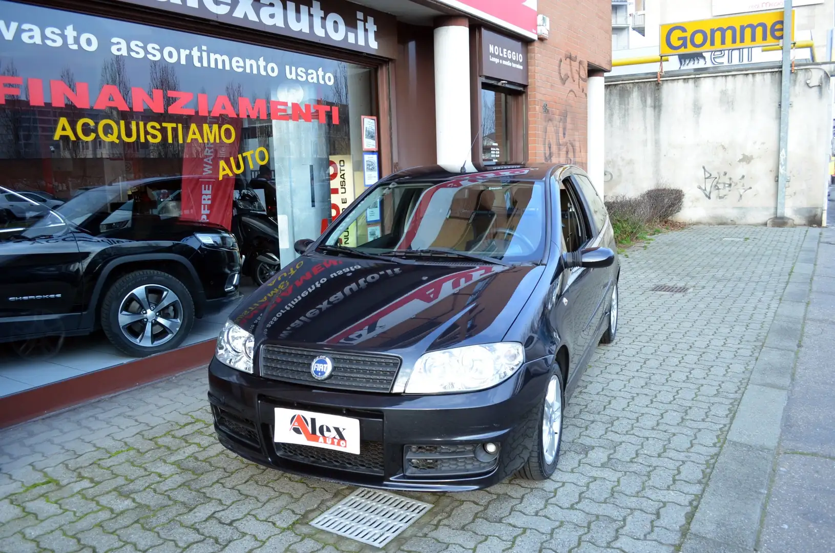 Fiat Punto 3p 1.4 16v Sporting 6m 1PROP TUTTA ORIGINALE Zwart - 2