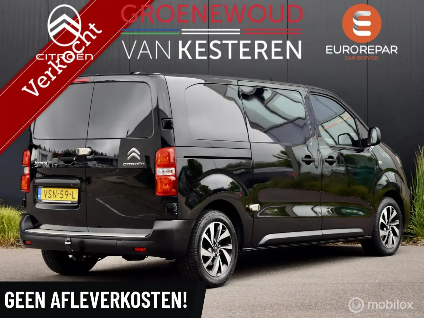 Citroen Jumpy bestel 100 M Club I Navi I Lmv I Trekhaak I Zwart - 1