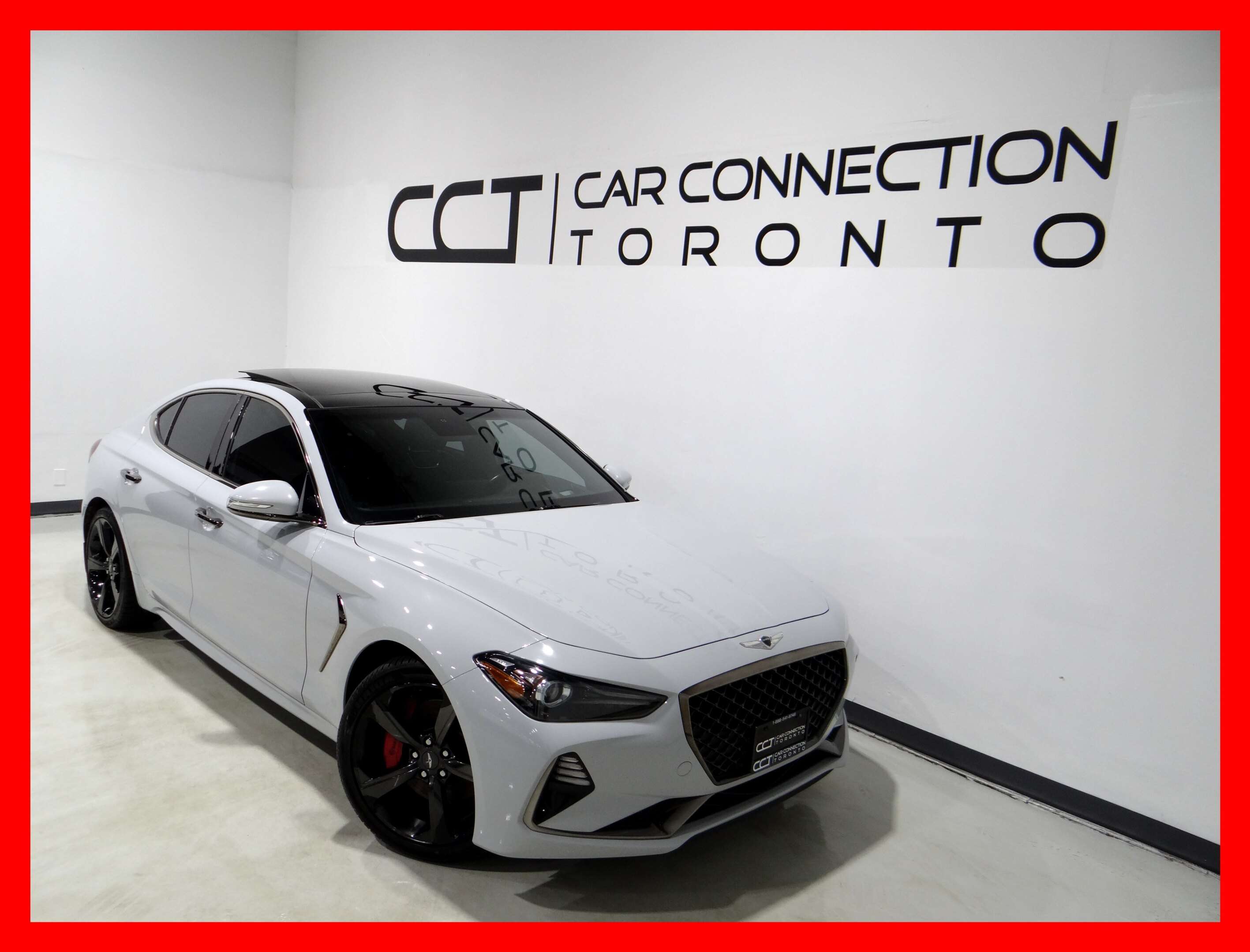 2019 Genesis G70 2.0T SPORT *6SPD/CARPLAY/BACKUP CAM/LEATHER/SUNROO