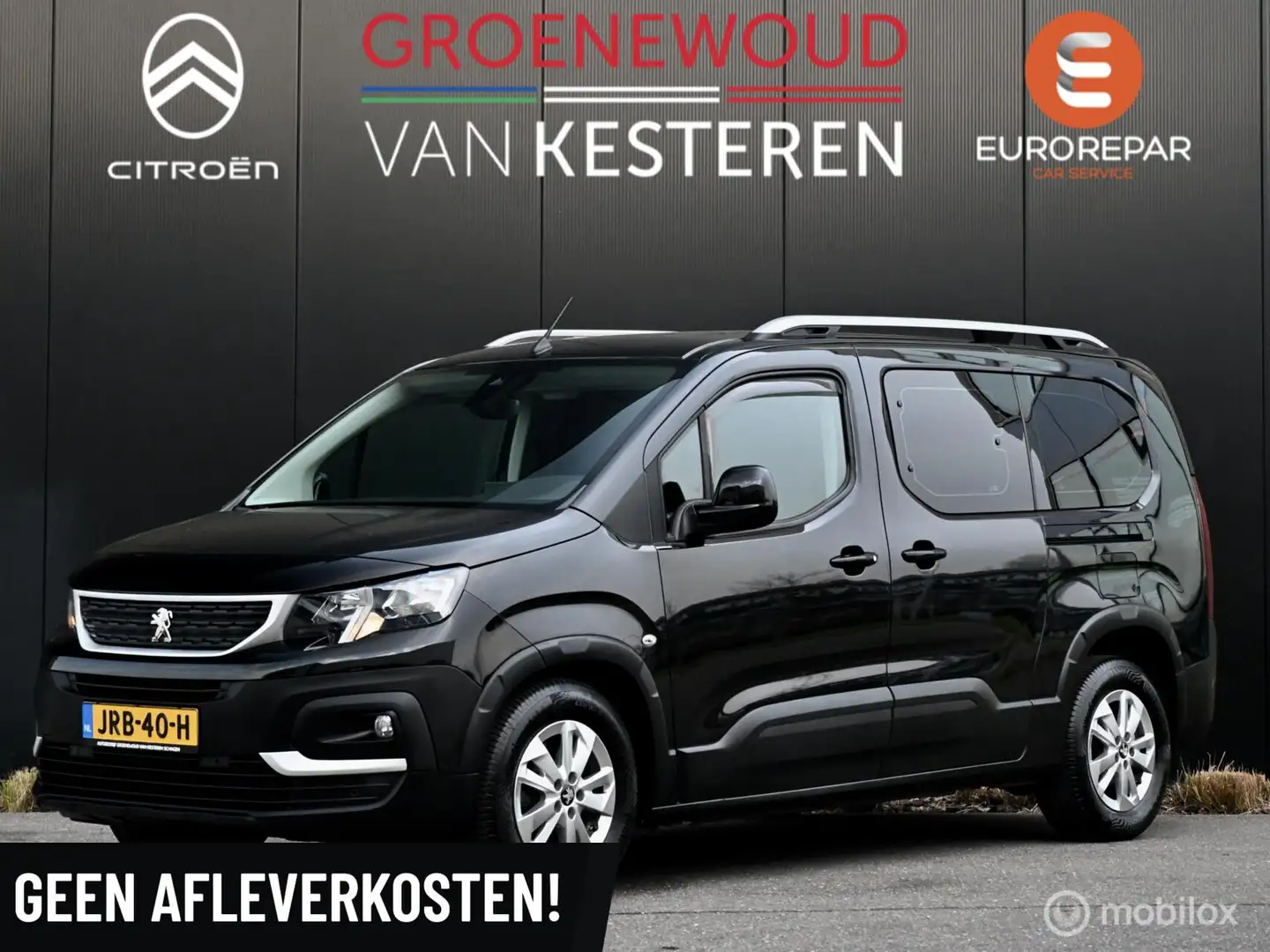 Peugeot Rifter Long 1.2 Puretech Long Allure 7p. Schwarz - 1