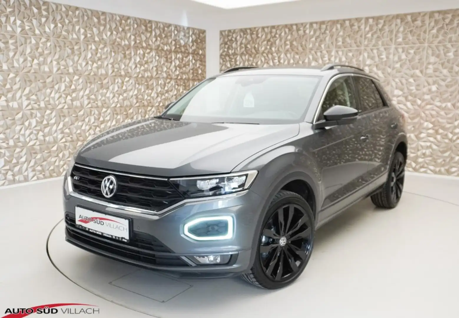 Volkswagen T-Roc c 2,0 TDI DSG  R-Line United Gris - 1
