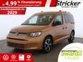 Volkswagen Caddy Kombi Goal 2.0TDI 299,-ohne Anzahlung Navi ACC Si Bronze - thumbnail 2