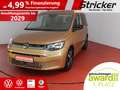 Volkswagen Caddy Kombi Goal 2.0TDI 299,-ohne Anzahlung Navi ACC Si Bronze - thumbnail 2
