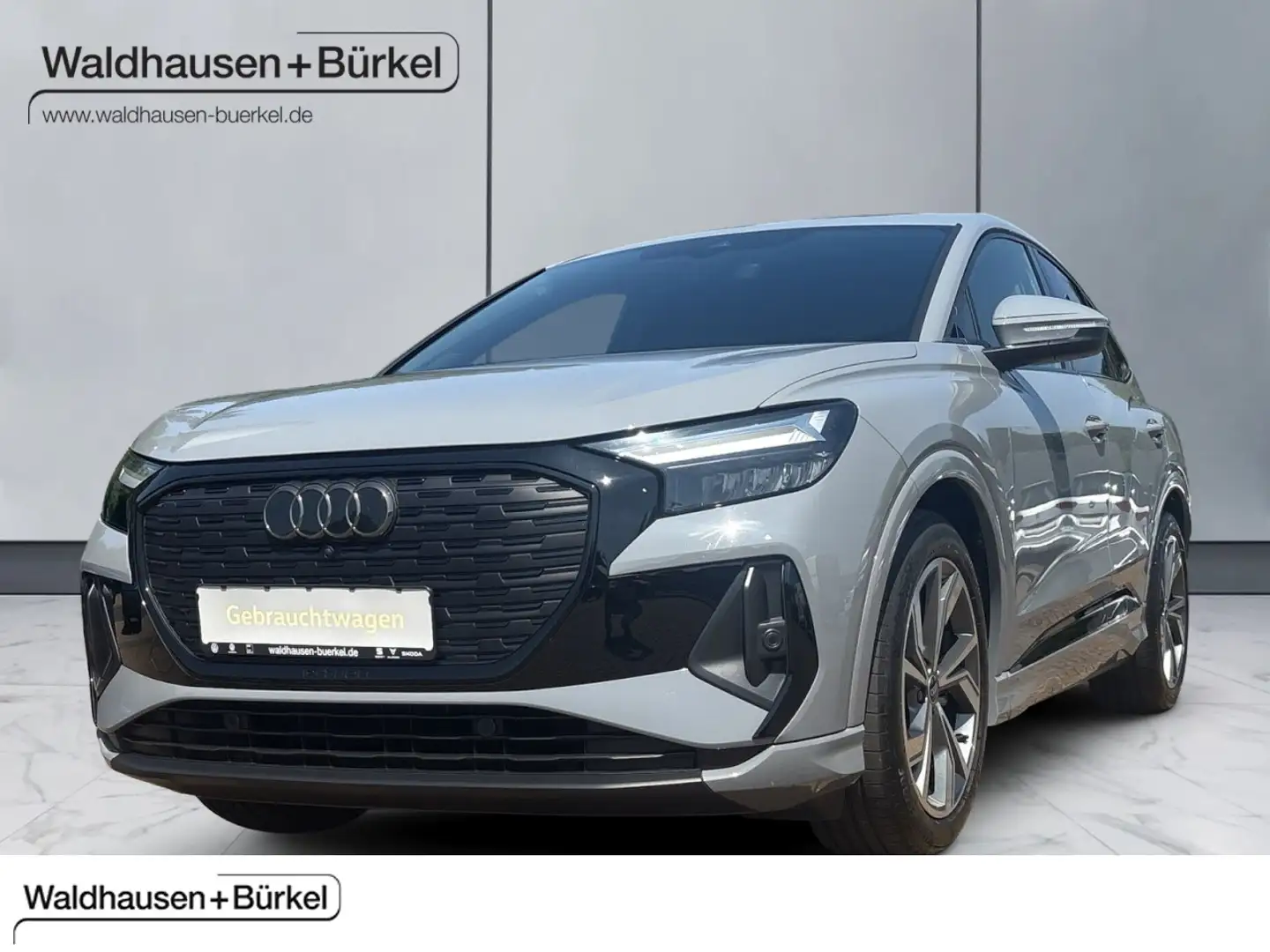 Audi Q4 e-tron S Line *KAMERA / BLACK STYLE / DSP* Klima Navi Grigio - 1
