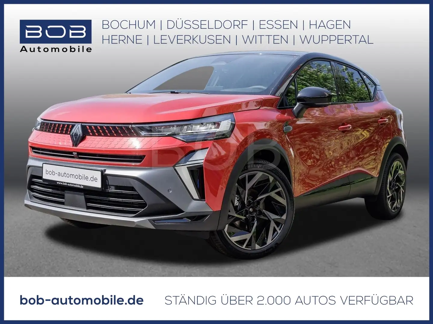 Renault Captur Esprit Alpine Mild Hybrid 160 EDC SHZ PDC Rouge - 1