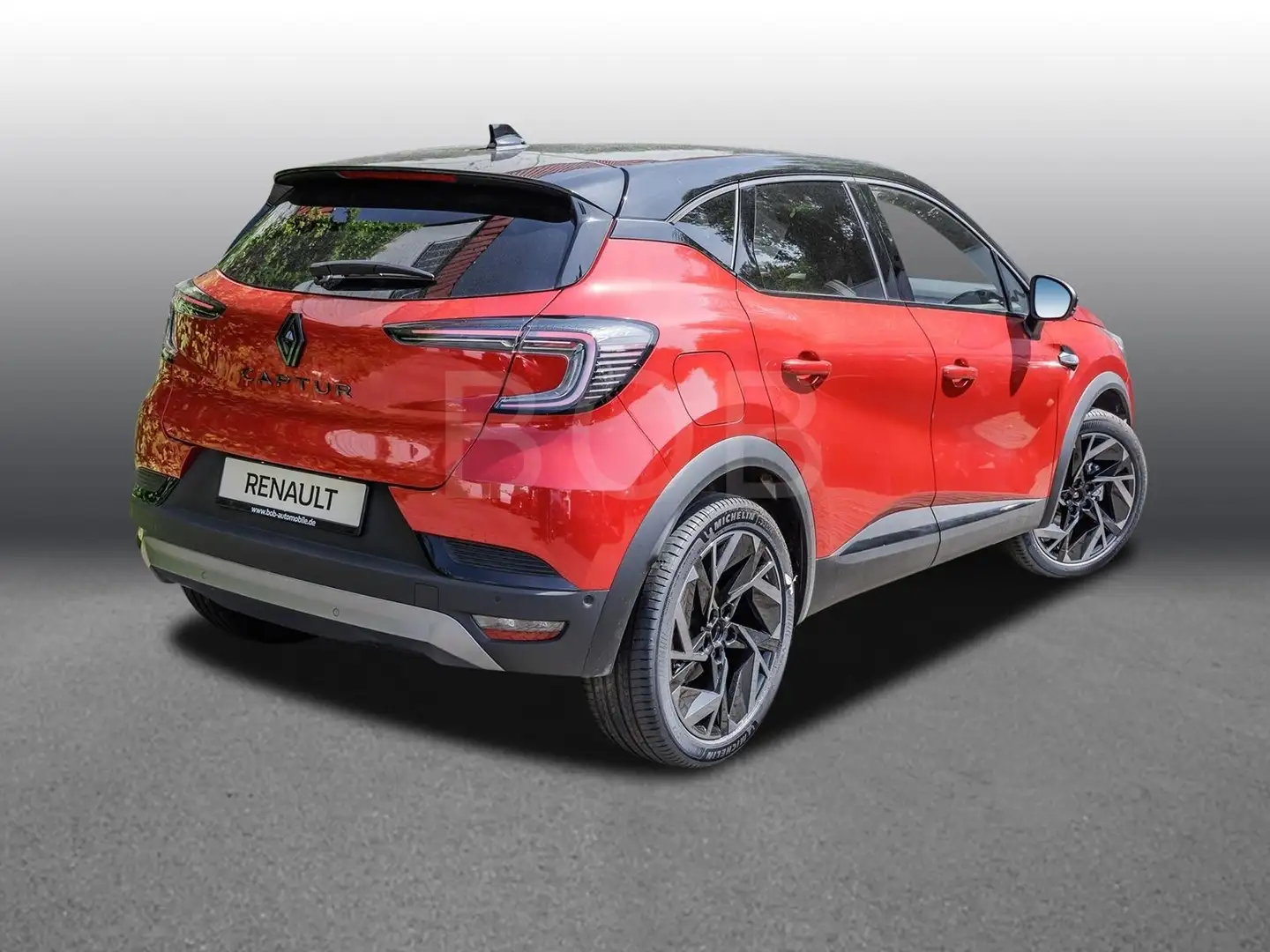 Renault Captur Esprit Alpine Mild Hybrid 160 EDC SHZ PDC Rouge - 2