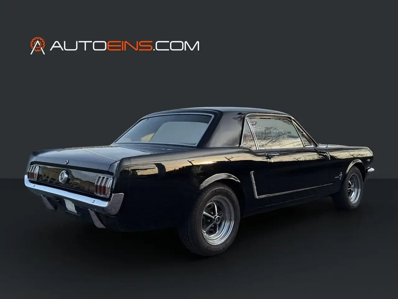 Ford Mustang 1964 1/2 Black plate, foto 6