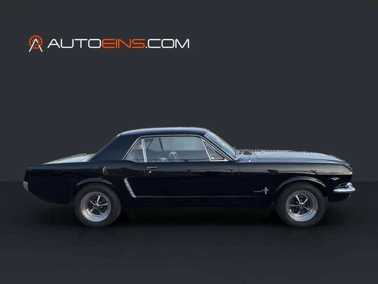 Ford Mustang 1964 1/2 Black plate, foto 7