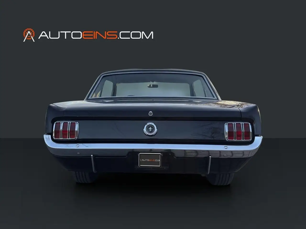 Ford Mustang 1964 1/2 Black plate, foto 5