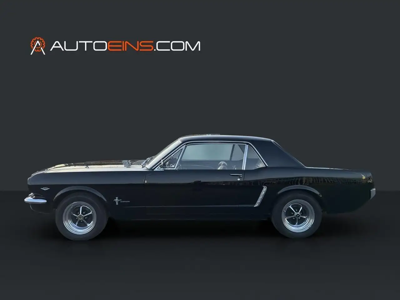 Ford Mustang 1964 1/2 Black plate, foto 8