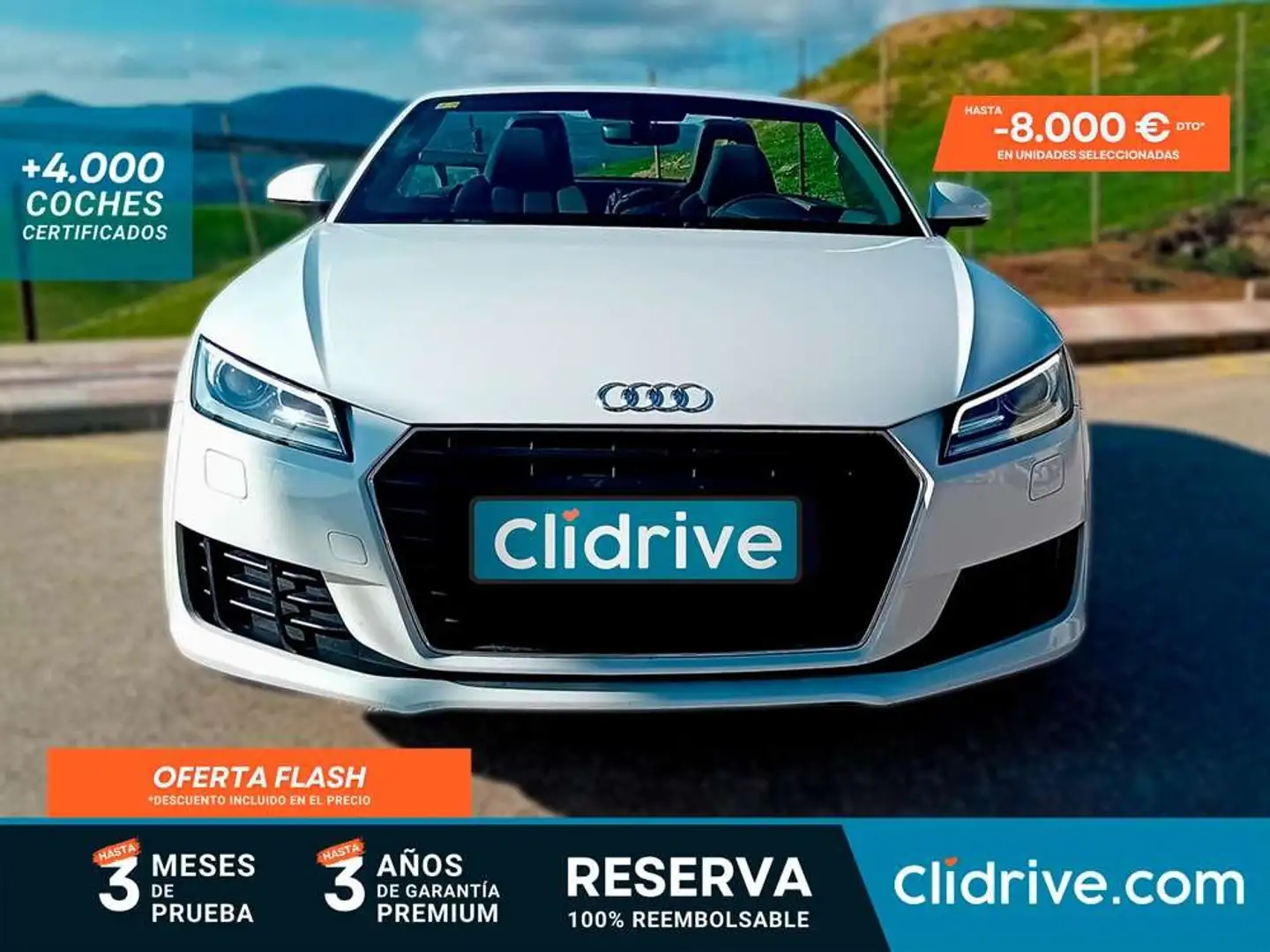 Audi TT Roadster 2.0TDI Blanco - 1