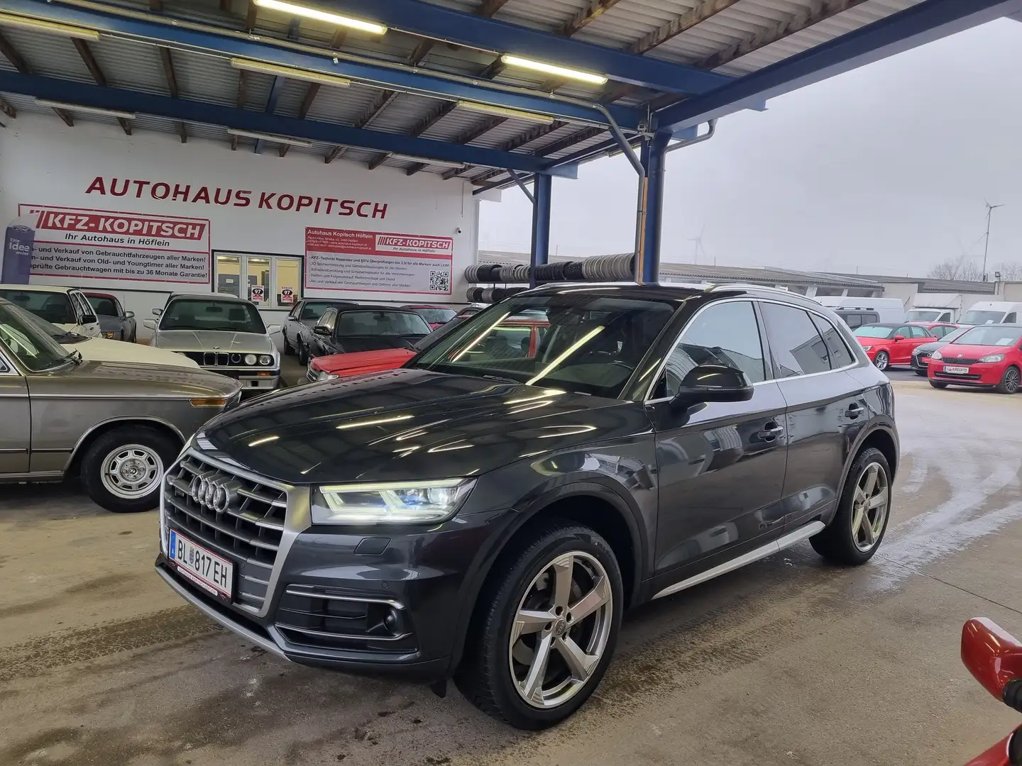 Audi Q5 2,0 TDi Quattro Sport - Topzustand! Grau - 1