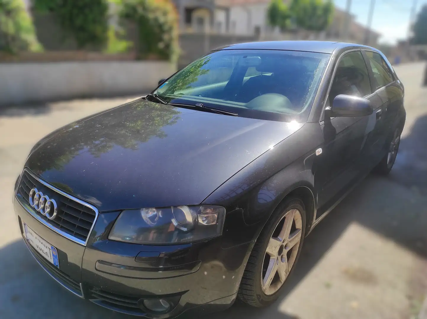 Audi A3 A3 II 2003 3p 2.0 tdi Ambition Grigio - 2