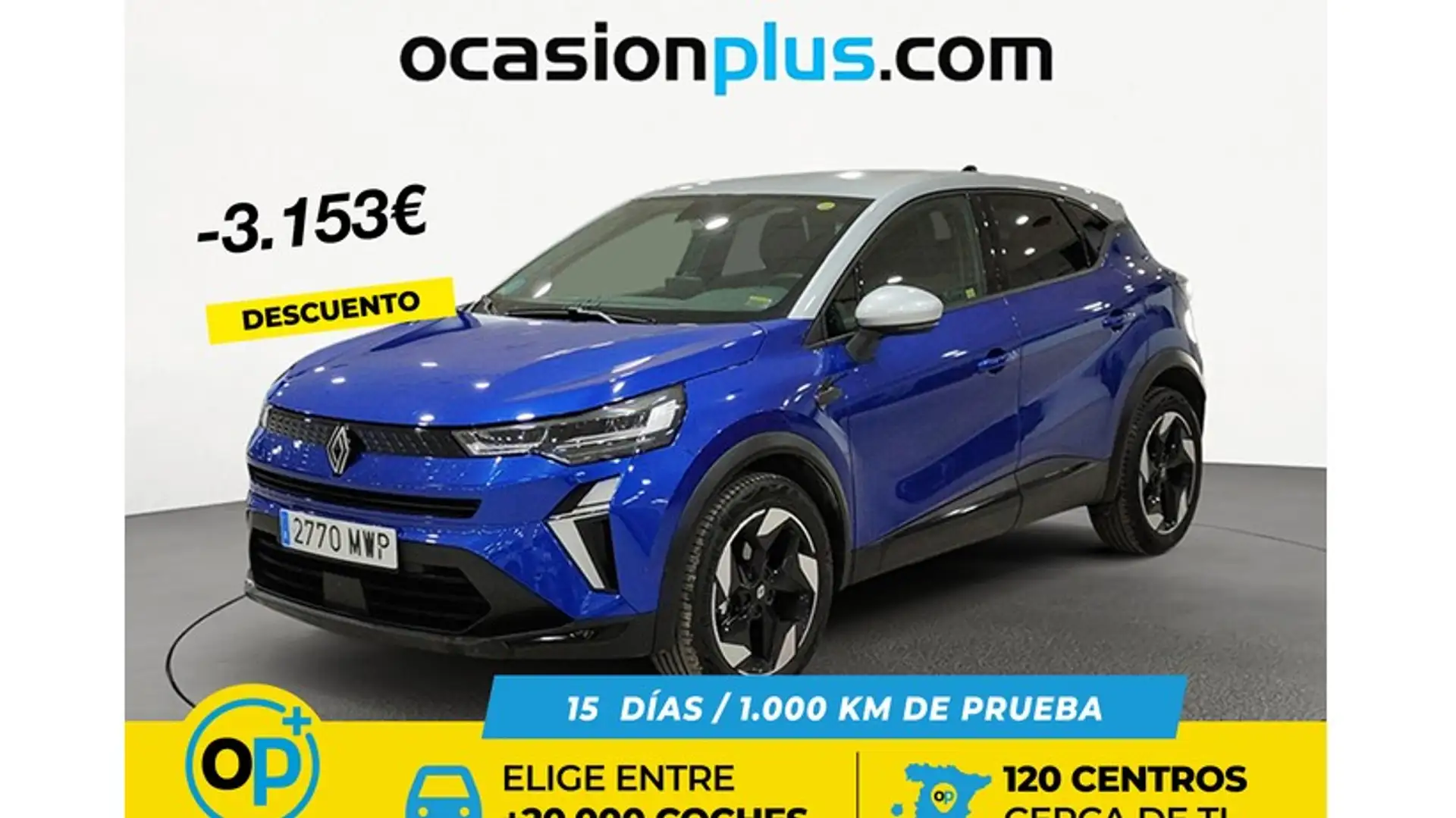 Renault Captur TCe GPF Micro Híbrido Techno EDC 117kW Bleu - 1