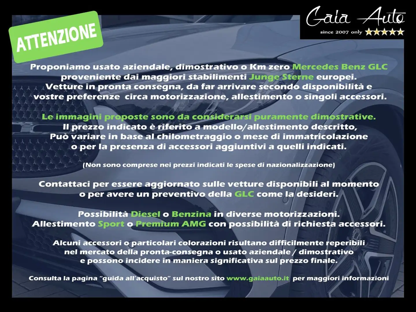 Mercedes-Benz GLC 200 mhev 204CV AMG Premium Plus 4matic auto Bianco - 2