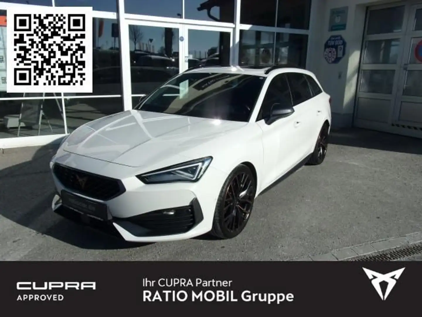 CUPRA Leon LEON SPORTSTOURER VZ CUP 2.0 TSI 4DRIVE DSG NAVI Weiß - 1