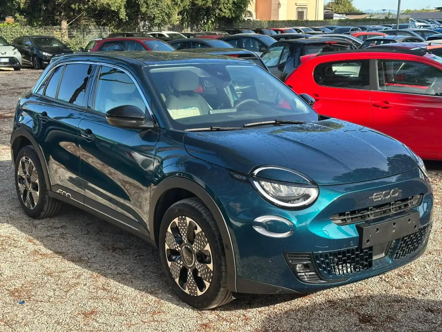 Fiat 600 LA PRIMA 1.2cc 100cv HYBRID-FULL MEDIA PACK INCL. Bianco - 2