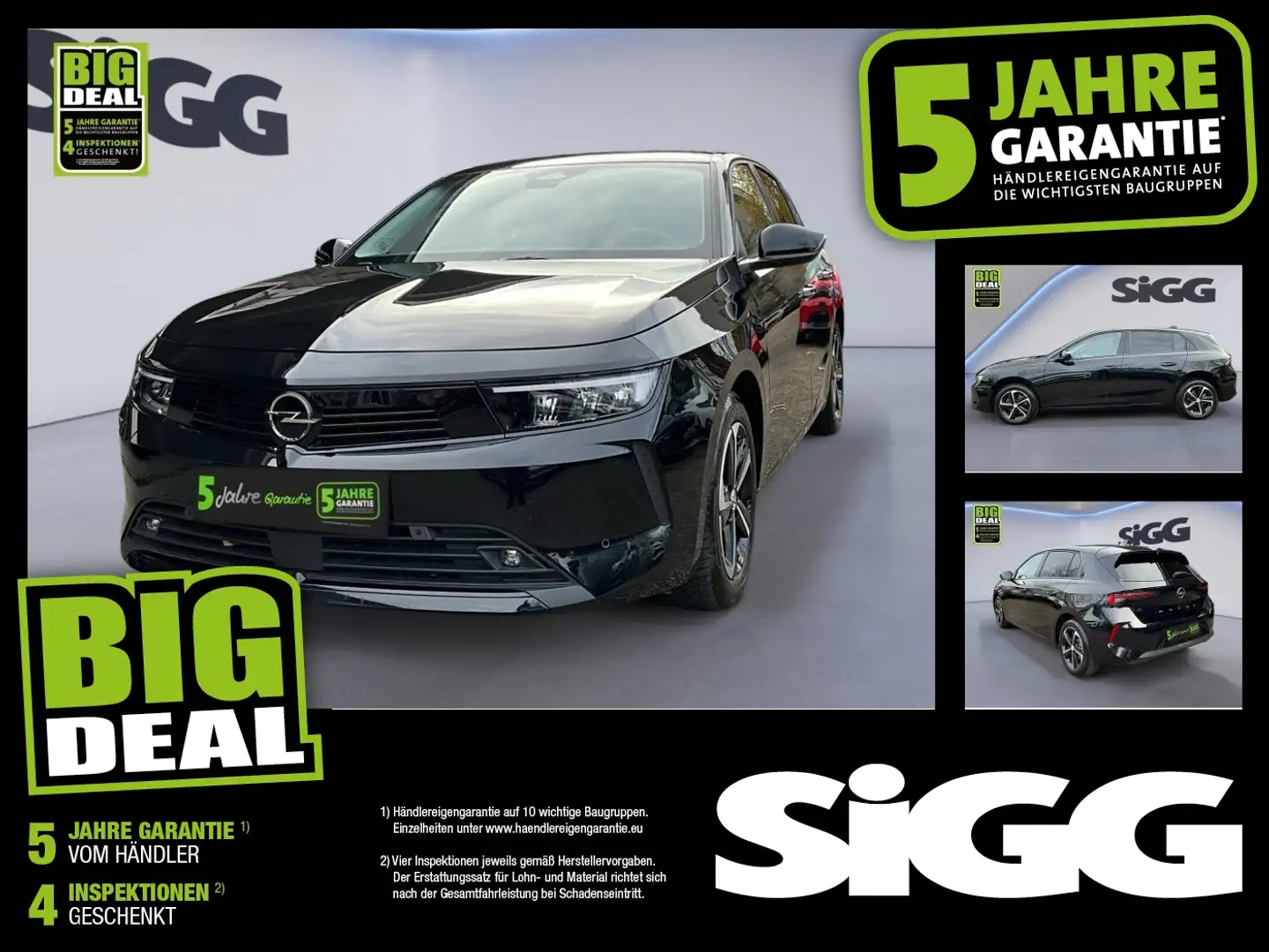 Opel Astra L 1.2 Turbo Edition Sitz- Lenkradheizung Schwarz - 1