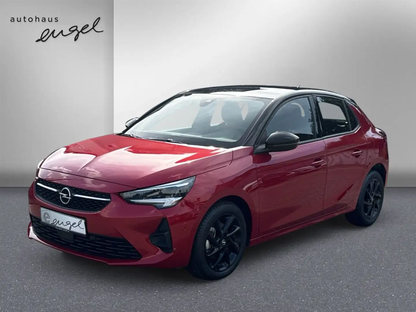 Opel Corsa 1.2 Turbo GS,LED,SHZ,TOTWINKEL,CARPLAY,SPURHALTE, Rouge - 1