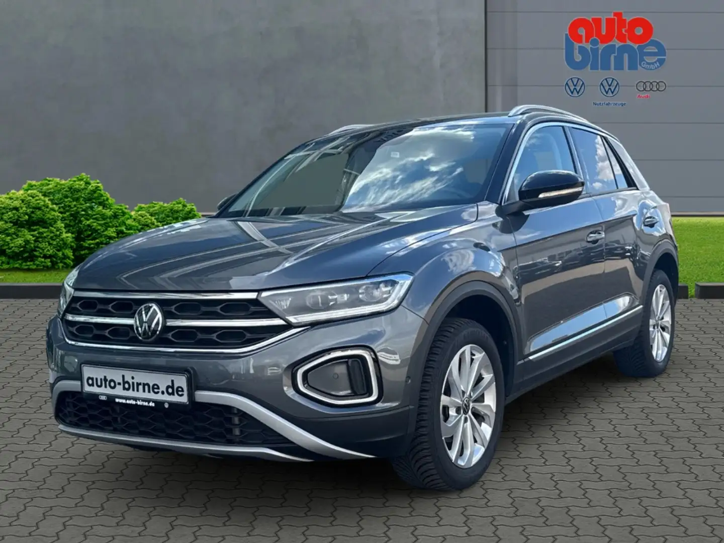 Volkswagen T-Roc 1.5 TSI Style AHK-abnehmbar Navi Digitales Cockpit Grau - 1