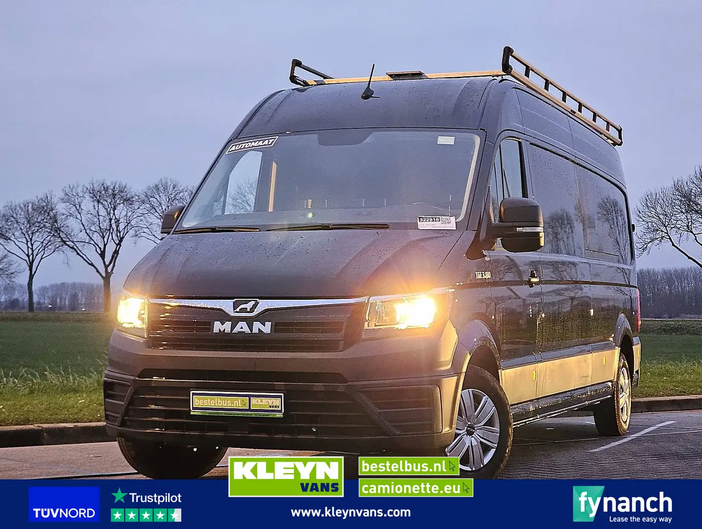 MAN TGE 3.180 ac automaat EURO6 Noir - 1