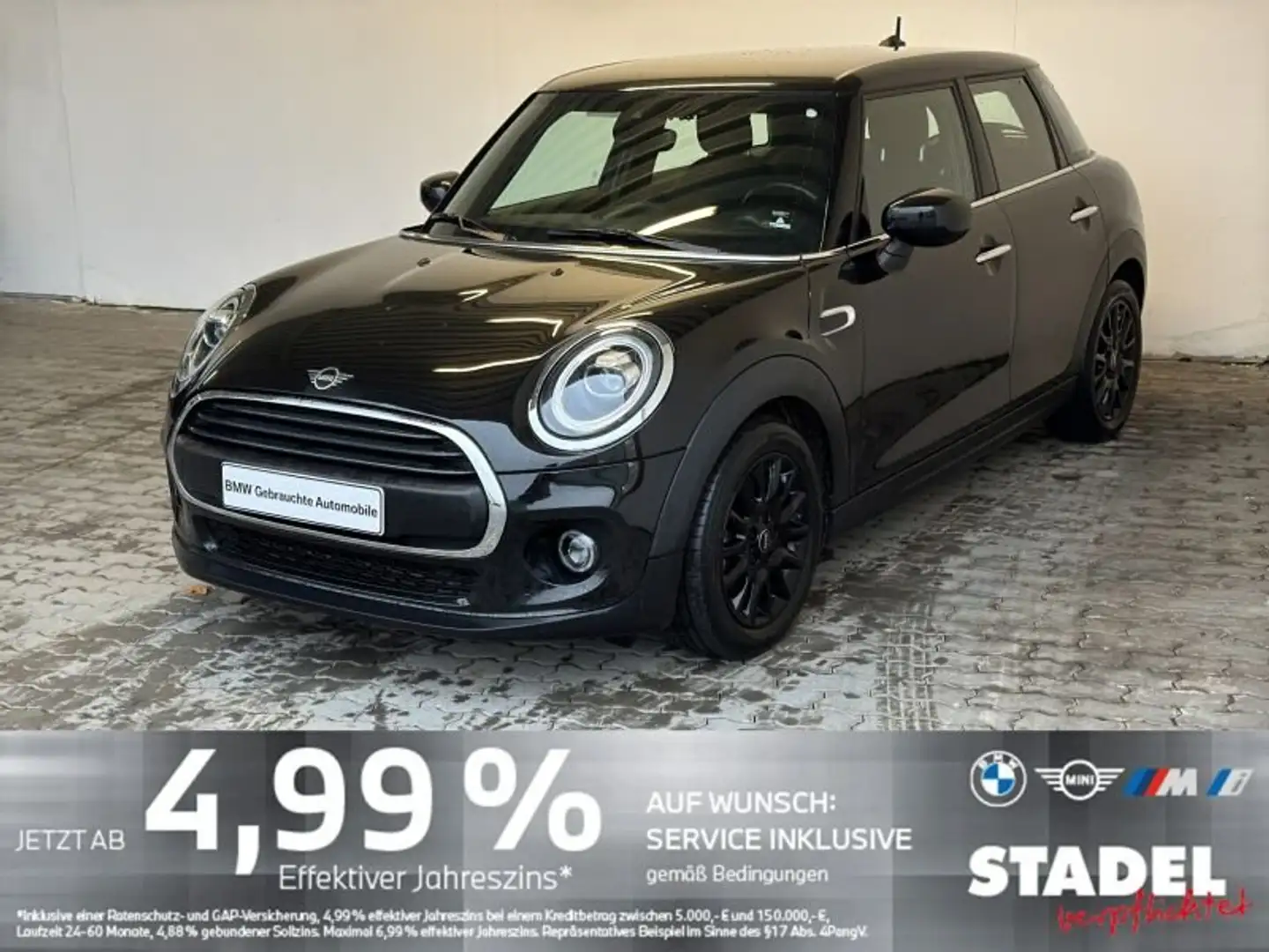 MINI One 5-Türer Autom. Salt LED.ACC.DriveAss.PDChi Schwarz - 1