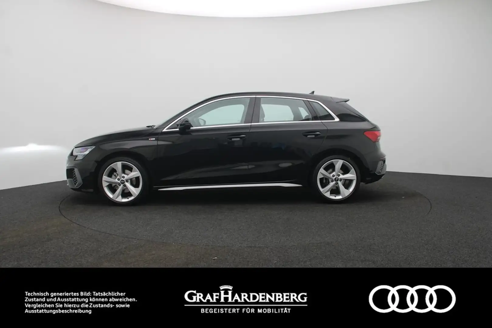 Audi A3 Sportback 35 TDI S line virt.Cockpit Navi Schwarz - 2