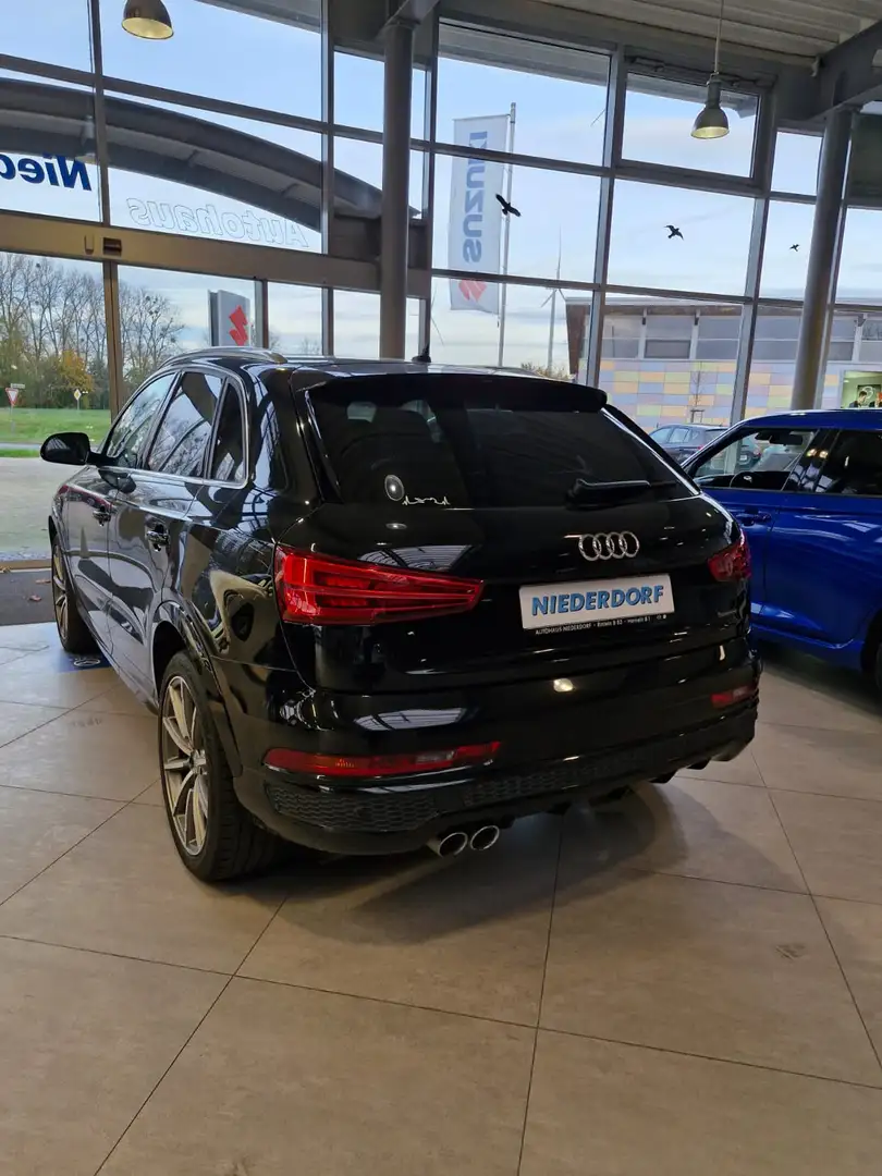 Audi Q3 2.0 TDI quatro sport LEDER NAVI PANO AHK DSG Schwarz - 2