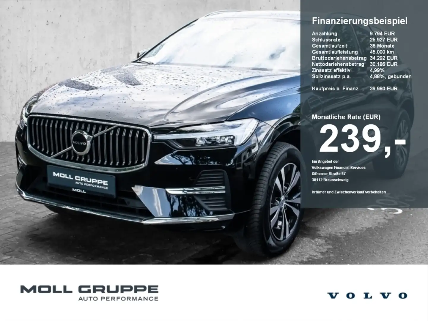 Volvo XC60 Inscription Plug-In AWD LED Navi Nero - 1
