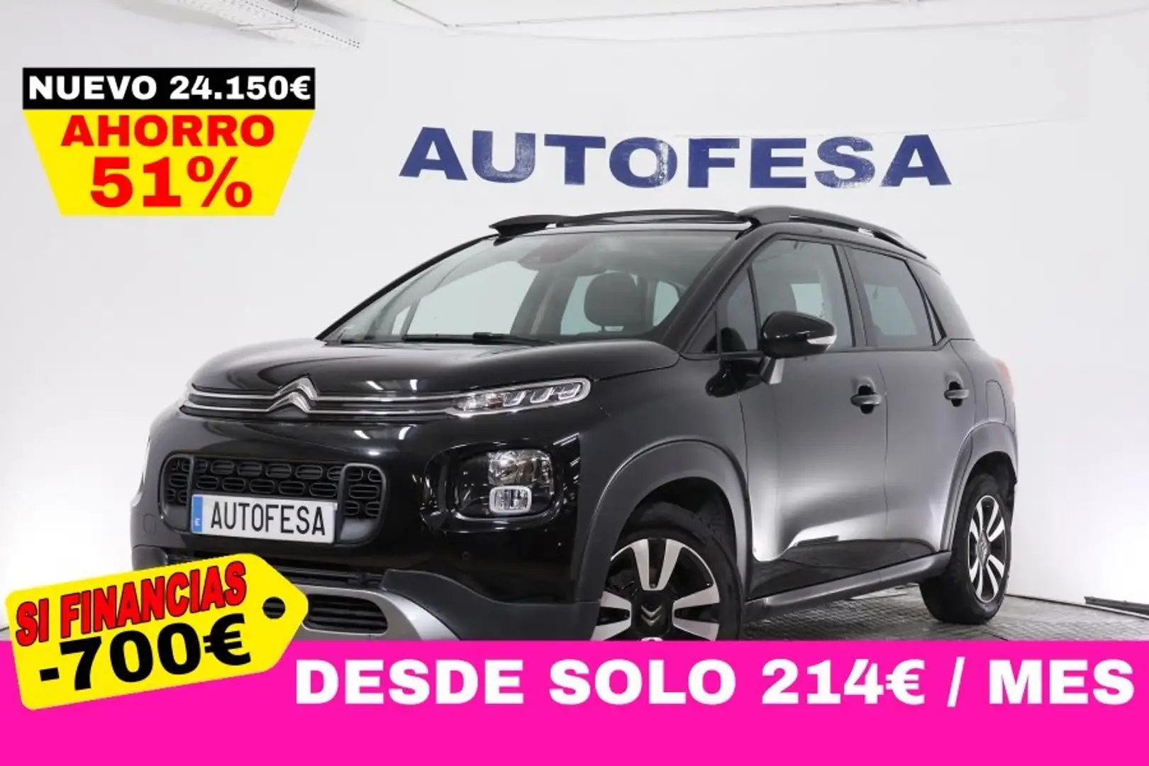 Citroen C3 Aircross 1.5HDI 100CV SHINE BUSINESS 5P # NAVY, PARKTRONIC Negro - 1