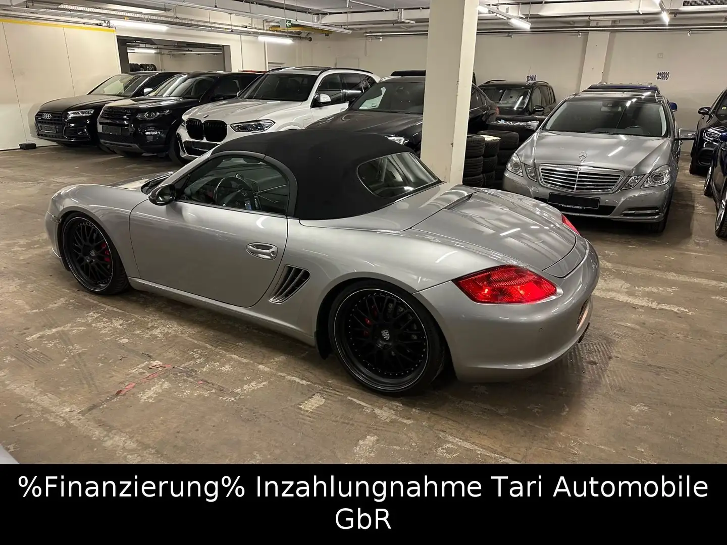 Porsche Boxster S Schalter Adp.Sportsitze,BRD,2.Hd,48tkm Silber - 1