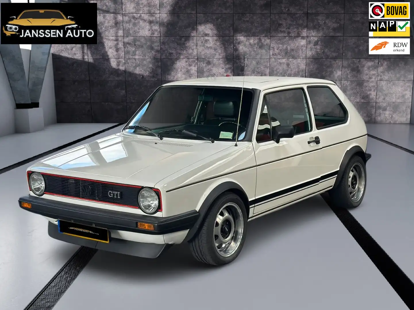 Volkswagen Golf GTI 1.8 | Zeer Goede Staat | Gerestaureerd | NL Auto | Wit - 1