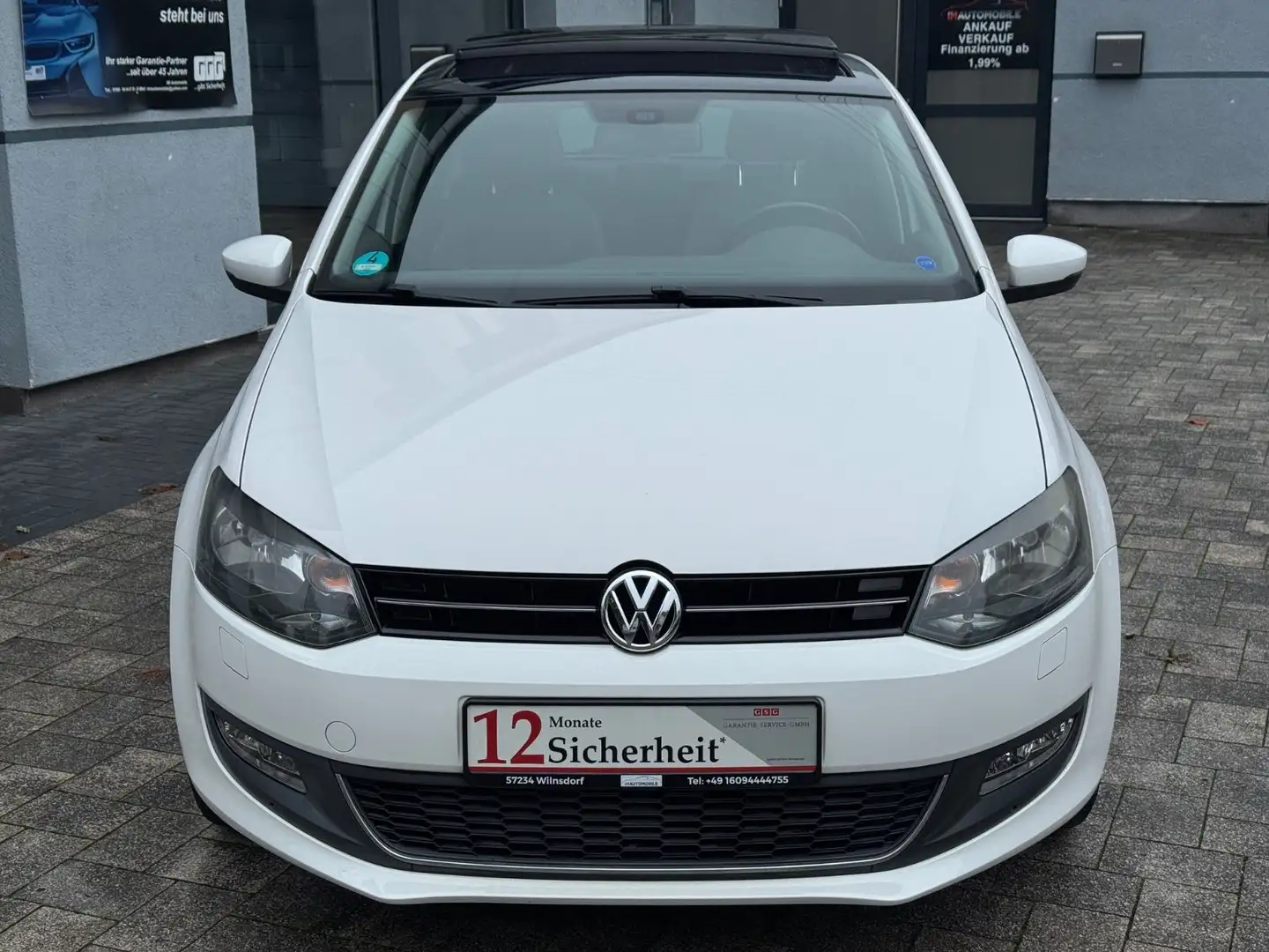 Volkswagen Polo V Life*Panorama*1.Hand*PDC*SHZ*8-fachBereif Weiß - 2